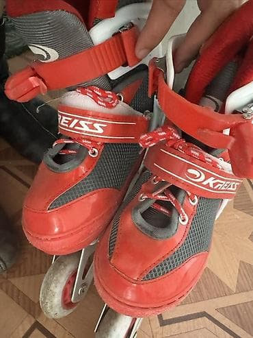 ролики для катание: Б/У Роликовые коньки KREISS, раздвижные, детские/подростковые — 4
