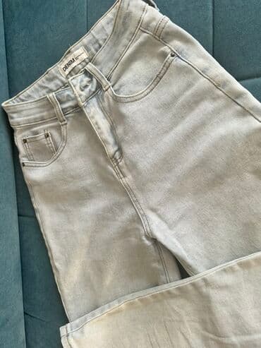 удлиненные рубашки: Светлые джинсы DENIM - Цвет: светло‑серый/светлый серый деним с — 3