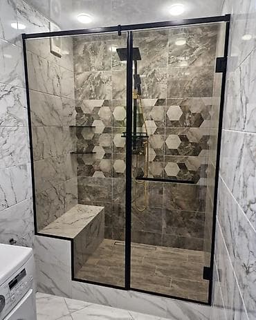 Окна и комплектующие: Изготовление душевых перегородок на заказ по вашим размерам! Наша — 3