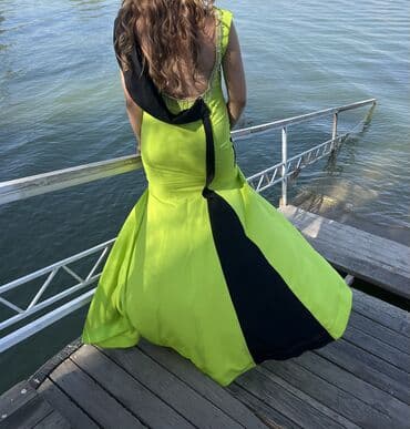 длинное платье в пол с открытой спиной: Вечернее платье, Русалка, Длинная модель, Без рукавов, Открытая спина, 3XL, 4XL — 4