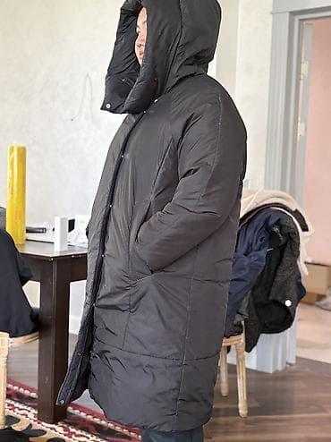 Пальто: ОТДАЮ ДАРОМ . Пальто пуховик 2х сторонний, отдаю даром. Размеры — 8