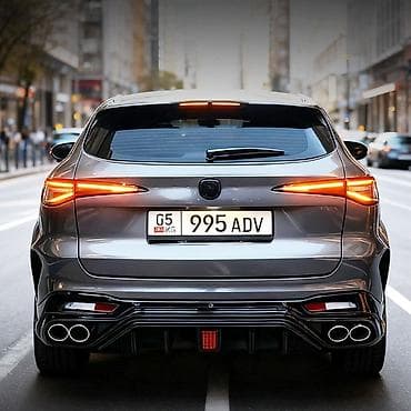 Юбка заднего бампера Changan, цвет - Черный, Новый, Самовывоз