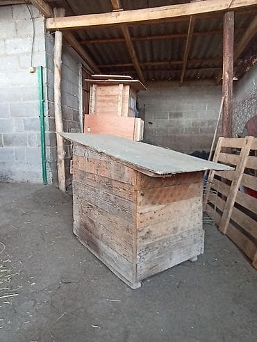 зимнее одеяло: Деревянная будка для собаки - Материал: массивные доски/бруски — 3