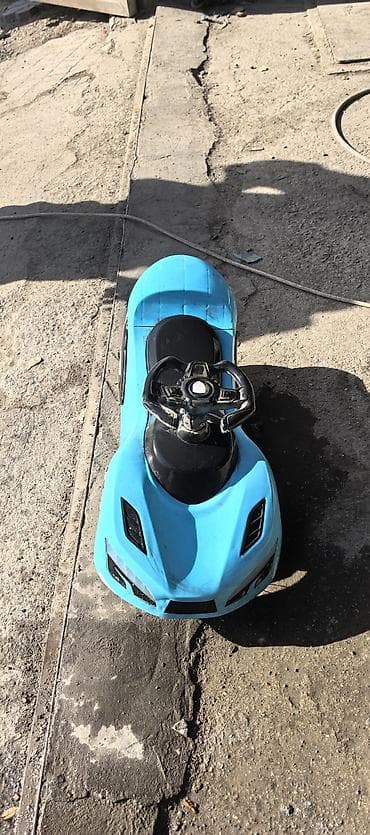 детская машына: Детская каталка-машинка - Тип: напольная каталка со встроенным рулём — 4