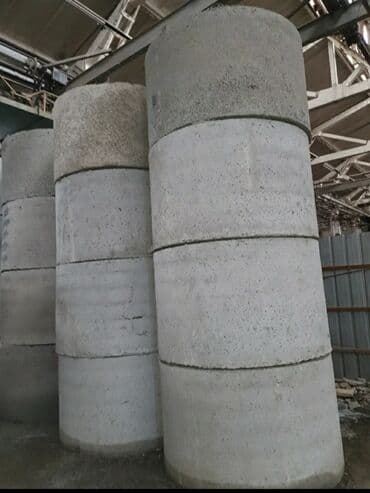 колцо бетон: Железобетонное (ЖБИ) кольцо для септика Размер: 110 x 90 x 8 см, Платная установка, В розницу — 1