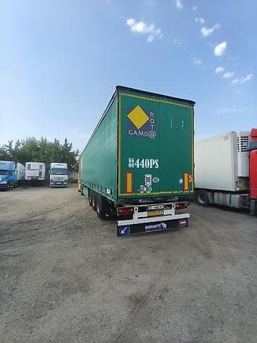 daf 95 480: Прицеп, Schmitz Cargobull, Тентованный, Б/у — 4