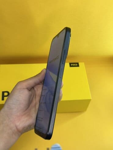 pocofone: Poco C65, Новый, 128 ГБ, цвет - Черный, В рассрочку — 3