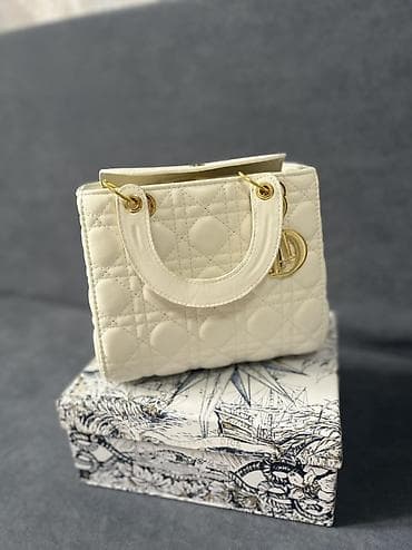 диор сумка: Классическая сумка, Dior, Материал: Натуральная кожа, Жёсткая конструкция, Женские, Новый — 2