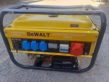 Үй жана бакча: Бензиновый генератор DeWALT 6500AV (инверторного типа) Основные — 1