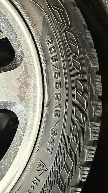 tir: Колеса в сборе 205 / 55 / R 16, Зима, Комплект, Легковые, Литые, отверстий - 5 — 2