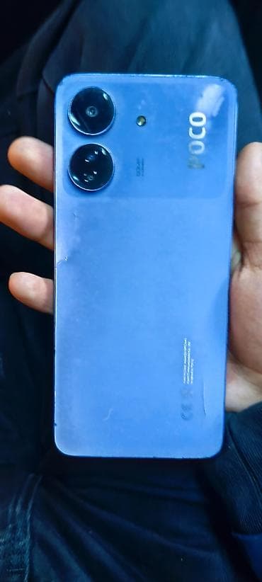 Poco C65, Б/у, 256 ГБ, цвет - Голубой