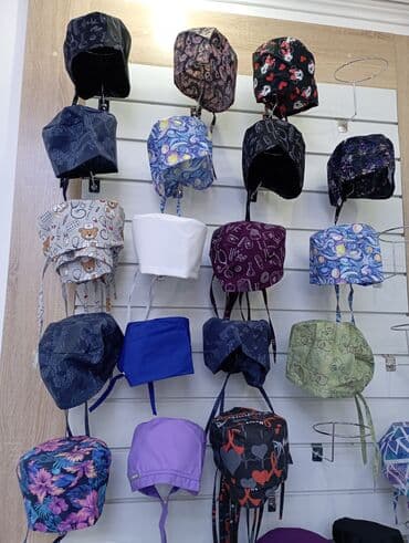 Тонометры: Медицинские чепчики Best quality Made in Turkey С принтами С — 4