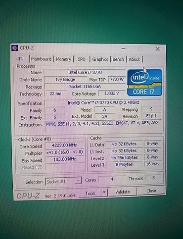intel i3 10100f: Процессор для ПК, Б/у, Intel Core i7, 4 ядер — 3