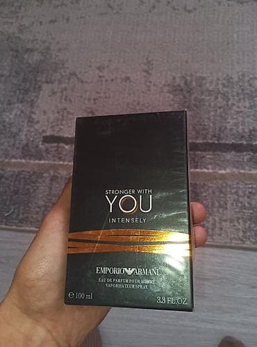 обв: Emporio Armani Stronger With You Intensely — мужская парфюмированная — 2