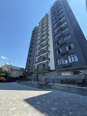 Квартиры: 3 комнаты, 81 м², Элитка, Ак-Кеме (старый аэропорт) Элитка, 4 этаж, ПСО (под самоотделку) — 1