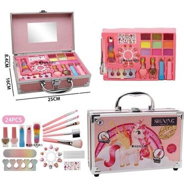 чемодан для рисования: 🎀 *Детский набор для маникюра и макияжа в чемоданчике* 🎀 Идеальный — 1