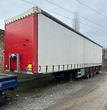 Прицеп, Schmitz Cargobull, Шторный, от 12 т, Б/у