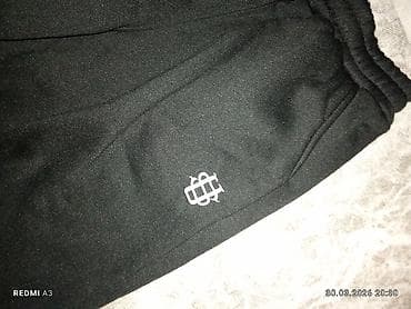 number nine: Черные спортивные брюки - Цвет: черный - Посадка: на удобной широкой — 2