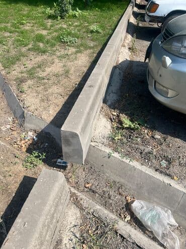 Дорожный бордюр, Прессованный, ЖБИ (Железобетонный), Новый