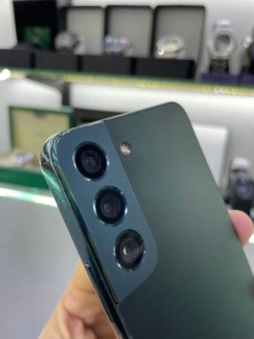 телефон муздаткыч: Samsung Galaxy S22, Колдонулган, 256 ГБ, түсү - Жашыл, 1 SIM — 7