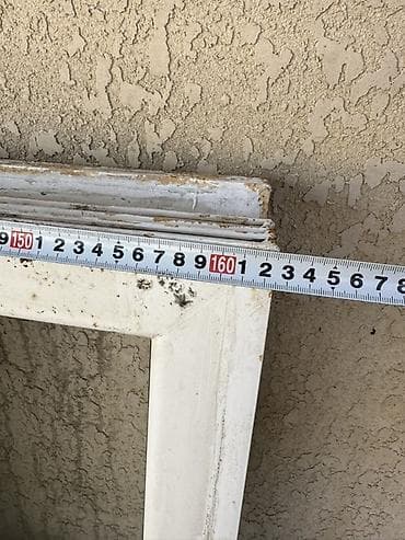 Эшиктер жана комплектөөчүлөр: Пластиковые окна и стеклопакеты (набор) Размер 1,62/ 1,32 Б/У в — 5