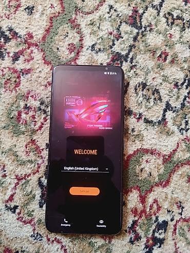 Asus ROG Phone 6 Pro, Колдонулган, 512 ГБ, түсү - Ак, 2 SIM