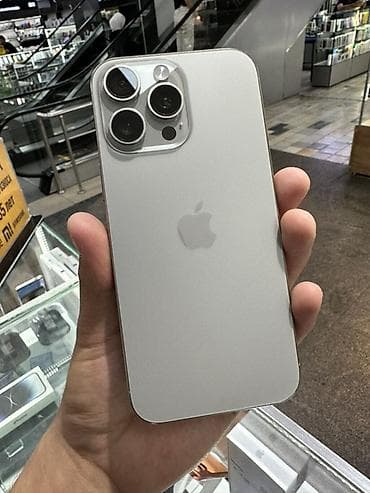 iphone 27: IPhone 16 Pro Max, Б/у, 256 ГБ, Natural Titanium, В рассрочку, 88 % — 1