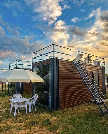 срубы: 🏡 Сдаются модульные домики на Иссык-Куле ✅ Двухместный домик ✅ — 1