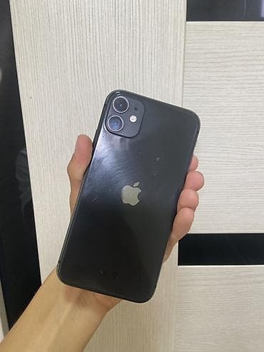 IPhone 11, Б/у, 128 ГБ, Черный, Стилус, 72 %