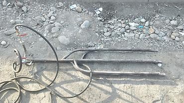 насадка для газа: Газовая горелка с тремя параллельными соплами на длинных трубках - — 2