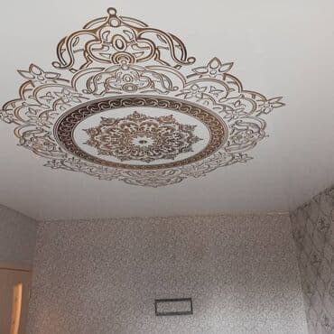 натяжные потолки бишкек фото цены: Натяжной потолок Глянцевое, Матовое, 3D потолки Монтаж, Гарантия, Демонтаж — 2
