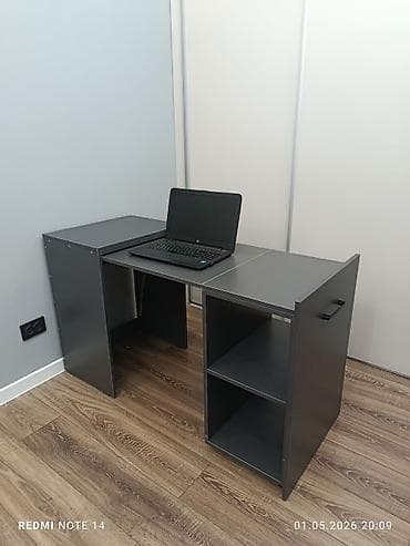 computer table: Складной стол для ноутбука, Новый, цвет - Серый — 1