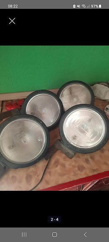 124 мер: Комплект круглых автомобильных фар/прожекторов можно так же и на джипы — 1