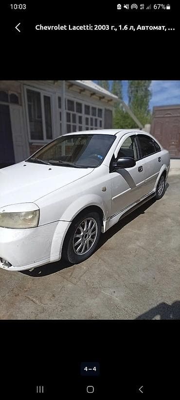 li9 авто: Chevrolet Lacetti: 2003 г., 1.6 л, Автомат, Бензин, Седан — 4