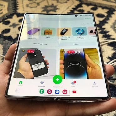 камеры видио: Samsung Galaxy Z Fold 2, Б/у, 256 ГБ, 1 SIM — 2