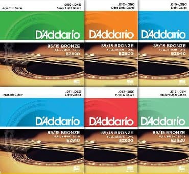купить струны для гитары в бишкеке: D'addario ez серии - струны для акустической гитары. дом торговли 1 — 1