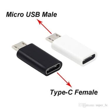 Компьютерные мышки: Переходник Micro USB Female To Type-C USB3.1 Male б/к Арт.2088 — 2