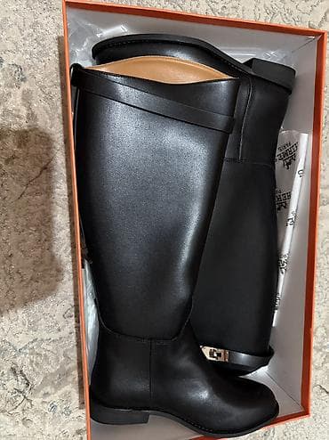 трековая обувь: Сапоги, 36, Новый, цвет - Черный — 4