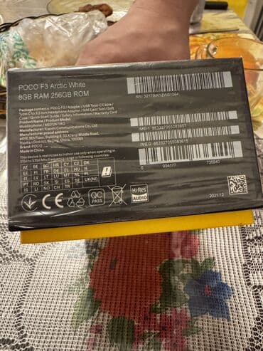 продажа телефон: Poco F3, цвет - Белый — 6