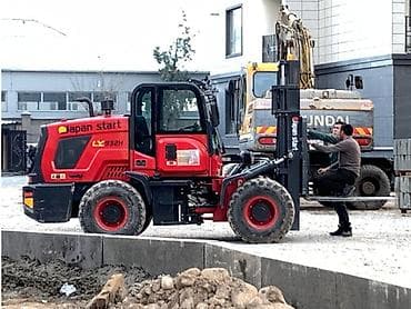 🏗️ Погрузчик-вездеход 4WD в аренду! Любое бездорожье нипочем! Стройка