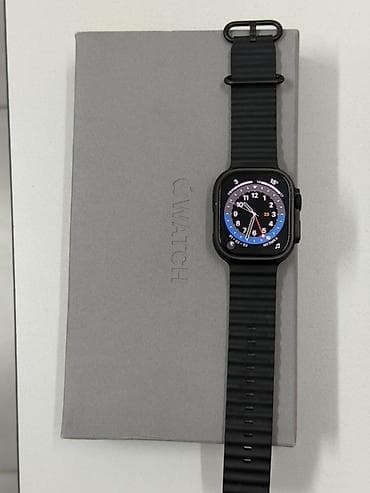 iphone 11 512: Apple Watch Ultra (титановый корпус), черный спортивный ремешок - — 1