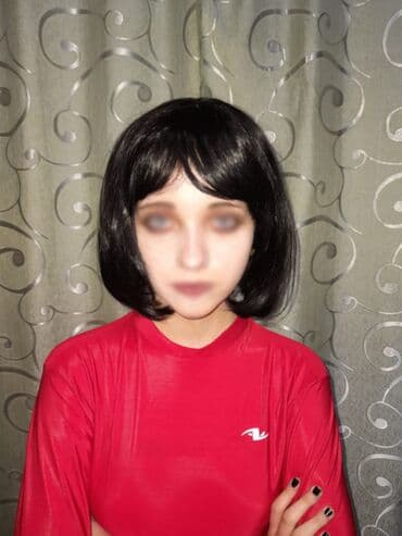 Киреге берилүүчү кийимдер: Продаю парик ( Япония ),хорошего качества,новый,чёрного цвета. Лучше — 2