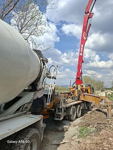 миксер бетонный: Строительный бетон, M-100, Для фундамента,класса B7,5 — 10