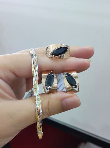 свадебные платья от производителя: Набор украшений, Проба 925, Женские, Новый — 3