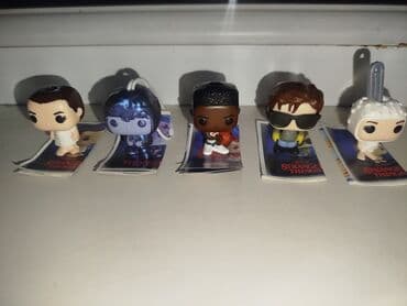 Коллекция из мини фигурок из сериала "STRANGER THINGS" (Оди,Дастин из