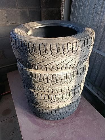 каракол сапок: Шиналар 225 / 65 / R 17, Кыш, Колдонулган, Комплект, Жеңил унаалар, Орусия, Nokian — 1