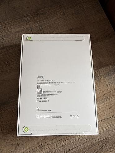 Планшеты: Планшет, Apple, память 256 ГБ, 11" - 12", Wi-Fi, Новый, Классический цвет - Черный — 2