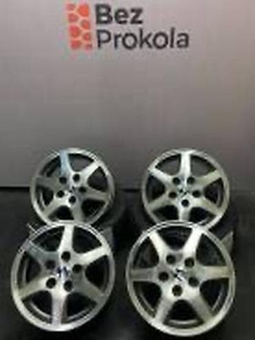 Литые Диски R 15 Honda, Комплект, отверстий - 5, Б/у at lalafo.kg Литые Диски R 15 Honda, Комплект, отверстий - 5, Б/у