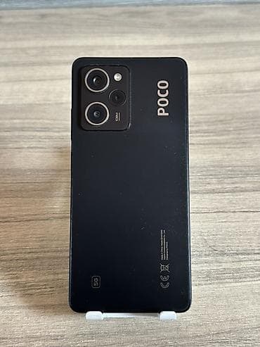 Poco X5 Pro 5G, Б/у, 256 ГБ, цвет - Черный, 2 SIM — 2