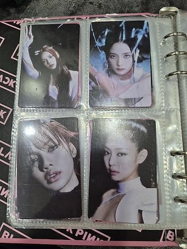 Открытки: Карточки блек пинк за 1 штуку 150 сом — 2